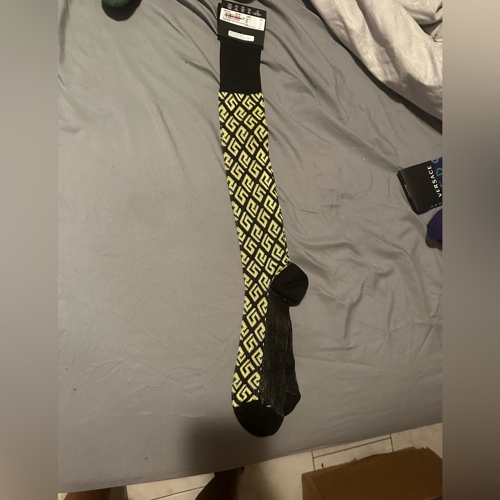 Long Versace socks